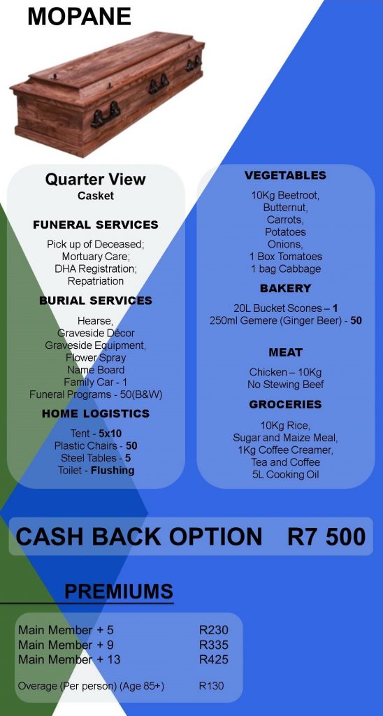 PricingInfo - Trad - Mopane